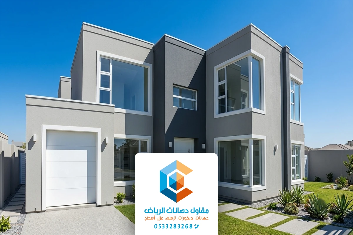 دهان واجهات خارجية الرياض
